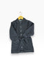 Robe en jean gris ceinturée détails volants Ikks fille - 4 years / 104 cm