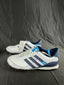 Chaussures de football Adidas Blanc/bleu - 42.5 Réf: C222