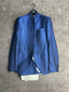 Costume Haute couture, gillet, cravatte et pantalons Cleofe Finati Bleu- Taille 50 - Sell4Me