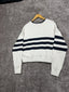 Pull Ikks Crème avec bandes bleues - 12 Ans Réf: 0660 - Sell4Me