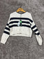 Pull Ikks Crème avec bandes bleues - 5 Ans Réf: 657 - Sell4Me