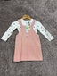 Robe 2en1 Ikks rose et blanc - 3 ans Réf: 631 - Sell4Me