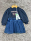 Robe fille Ikks bleu marine - 18 mois Réf: 663 - Sell4Me