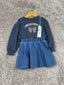 Robe -pull Ikks Bleue - 2ans Réf: 0665 - Sell4Me