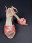 Sandales à talons Rainbow Club corail - 39 Réf: C047 - Sell4Me