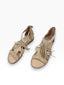 Sandales femme chic! beige - Pointure 37 - Sell4Me