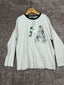 T-shirt manches longues Ikks gris - 10a Réf: 654 - Sell4Me