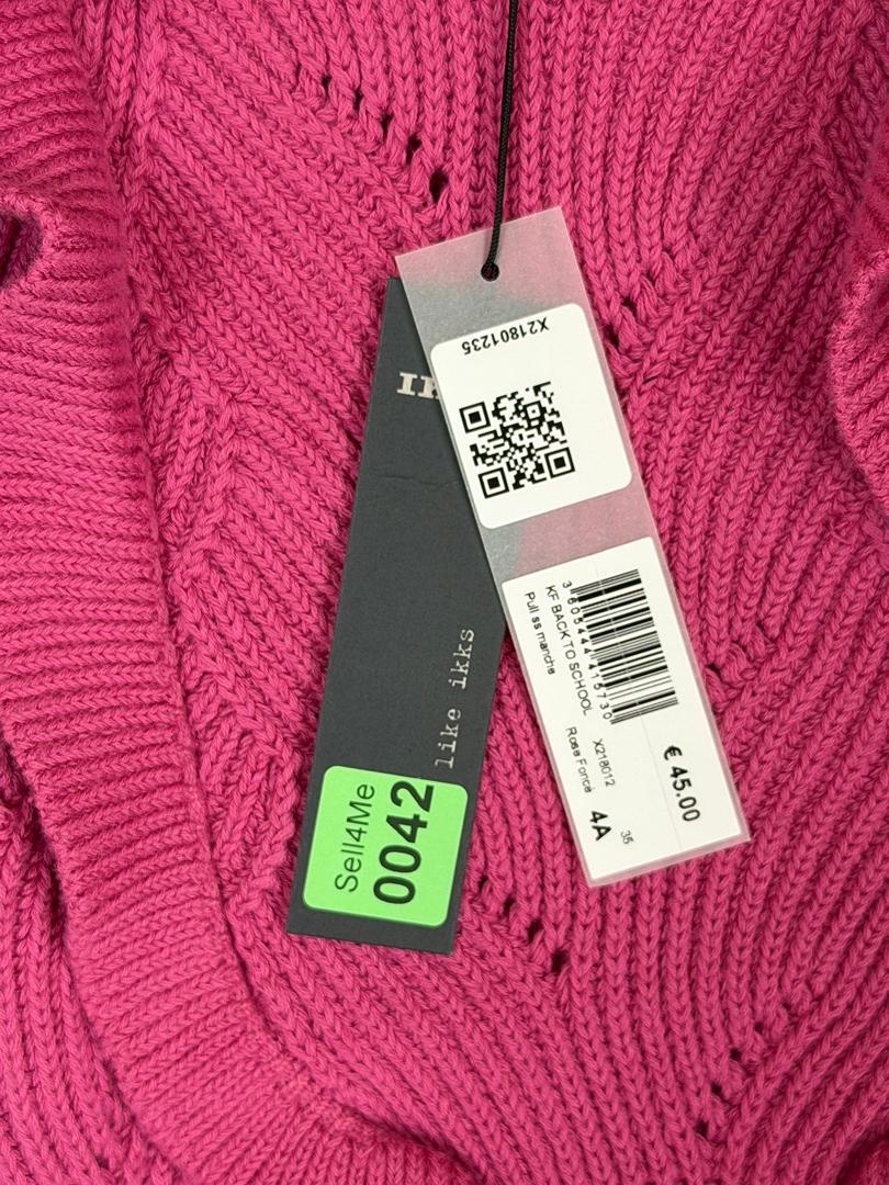 Gilet fille sans manches Ikks rose - 4 ans Réf: 0042