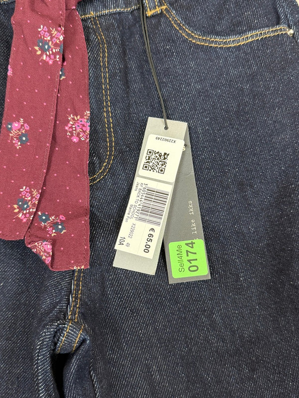 Jeans large Ikks bleu marine - 10a Réf: 175