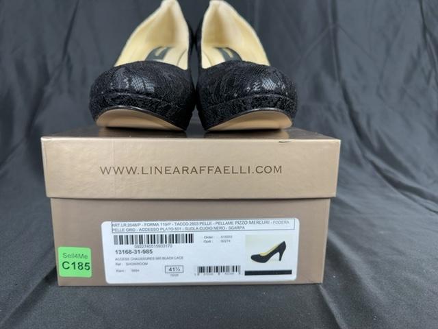 Escarpins Linea Raffaelli Noir - 41.5 Réf: C185