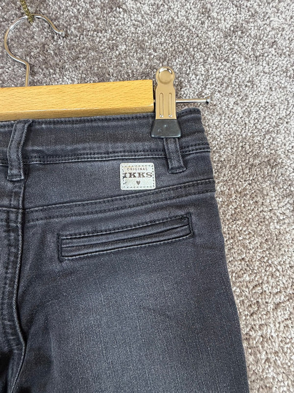 Jean flare fille Ikks noir - 8 ans Réf: 170