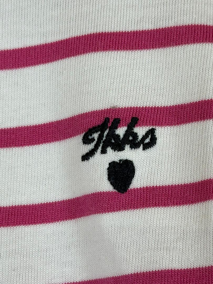 T-shirt marinière Ikks rose - 10 ans