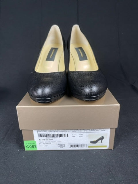 Escarpins Linea Raffaelli Noir - 39.5 Réf: C058