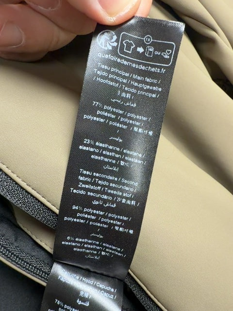 Parka Ikks kaki à capuche Vison fonc- S Réf: 448