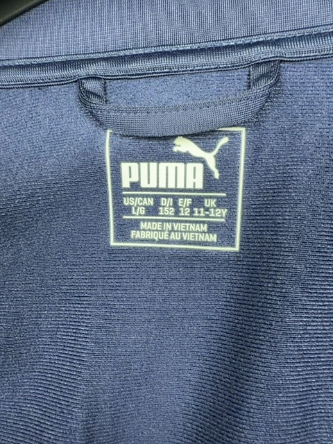 Veste de sport Puma bleu marine - L / 152 Réf: 457