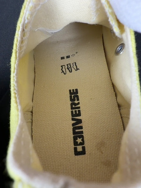 Baskets Converse jaune - 34 Réf: C179