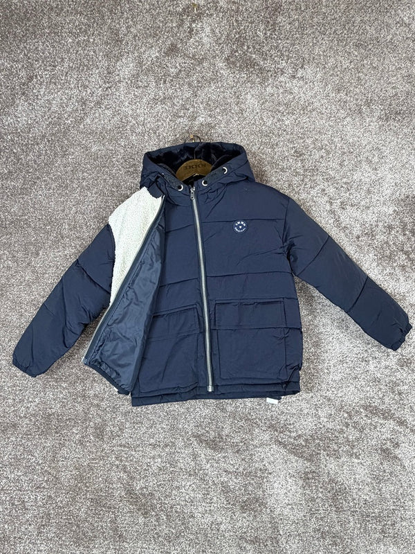 Doudoune Ikks Marine Et Blanc - 5 Ans Réf: 0117