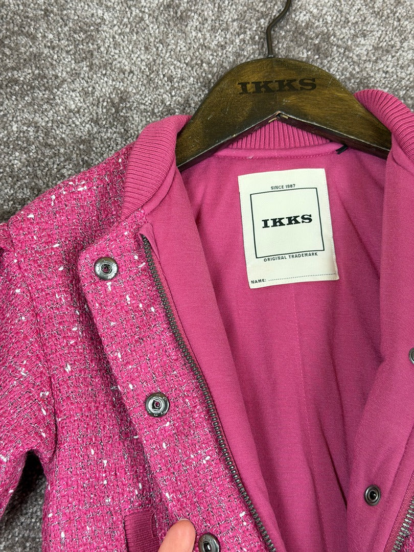 Blouson Aviateur Ikks Fuchsia - 8 Ans