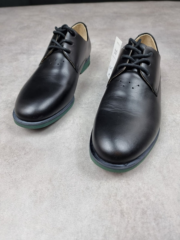 Chaussures Lacoste en cuir noir et vert - 38