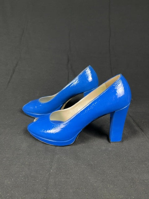 Escarpins Linea Raffaelli Bleu - 38.5 Réf: C162