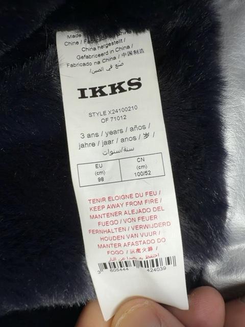Doudoune fille Ikks argent déperlante - 3 ans / 98 cm Réf: 0444