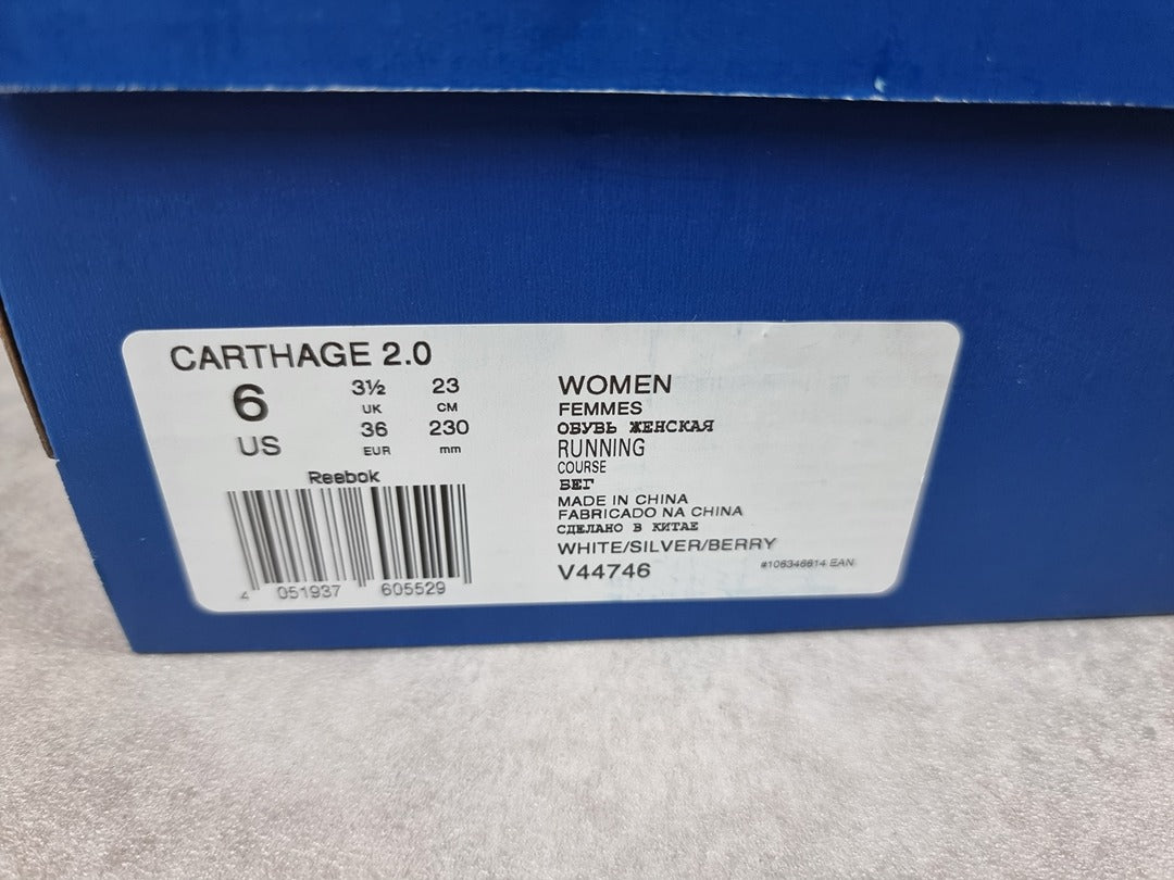 Chaussures de running Reebok Carthage 2.0 blanc rose - Taille 36