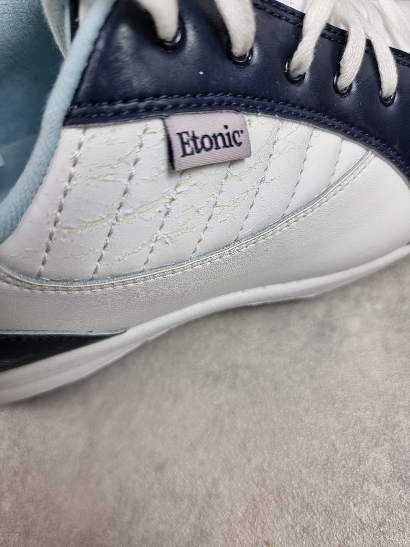 Chaussures de golf femme Etonic blanc marine - Pointure 38.5 C037