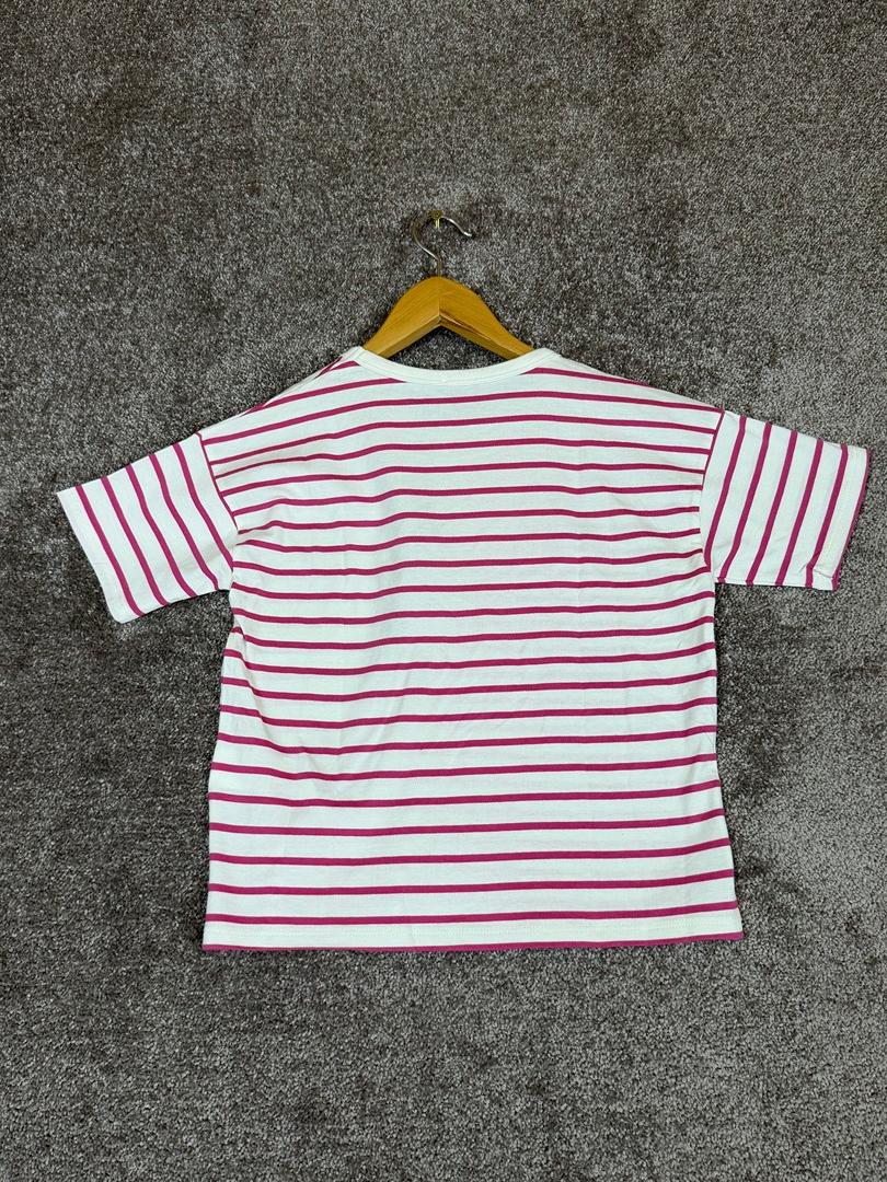 T-shirt marinière Ikks rose - 10 ans