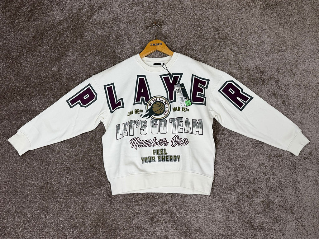 Sweat Ikks blanc cassé - Xs