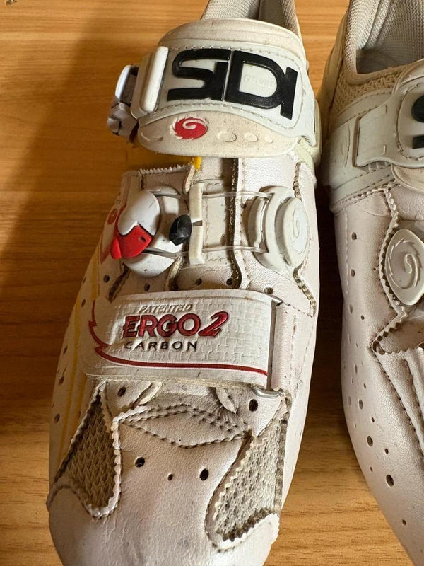 Sidi Ergo 2 Carbon – Chaussures vélo route – T.39 – Semelle carbone