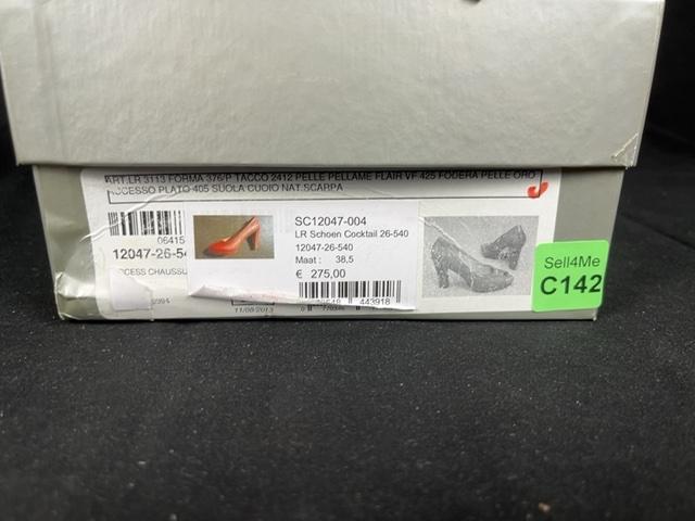 Escarpins Linea Raffaelli Rouge - 38.5 Réf: C142