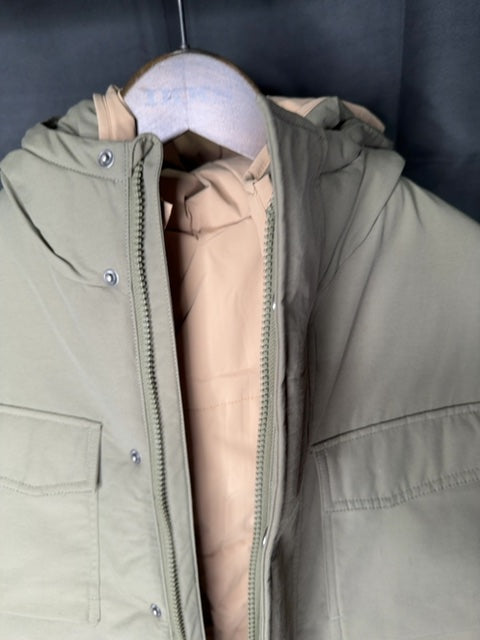 Parka 3 en in Water repealant Ikks kaki clair - Taille Xs