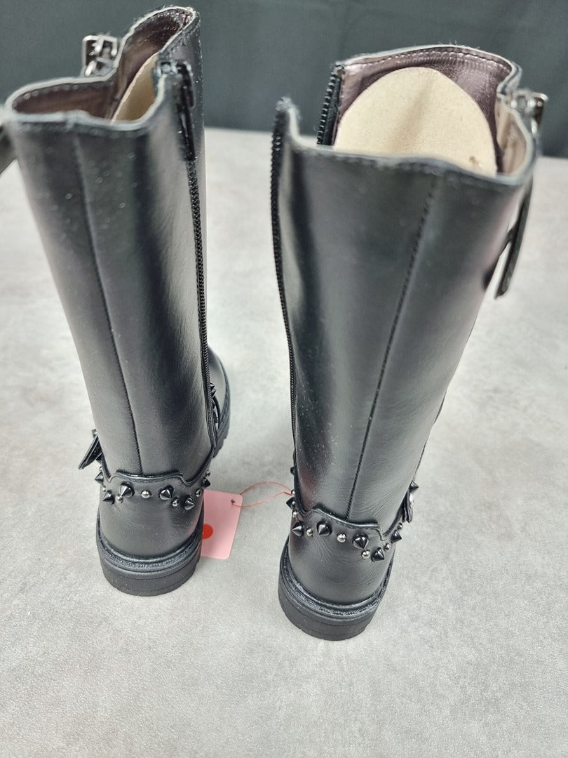 Bottes fille Asso noires - Pointure 25 C022