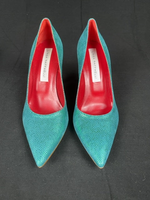 Escarpins Linea Raffaelli Vert - 39 Réf: C052 Image principale du produit