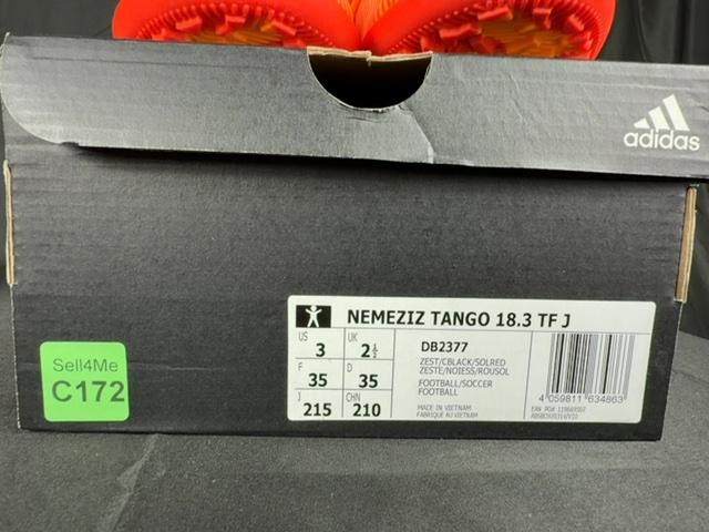 Chaussures de football adidas Nemeziz Tango 18.3 orange - 35 Réf: C172