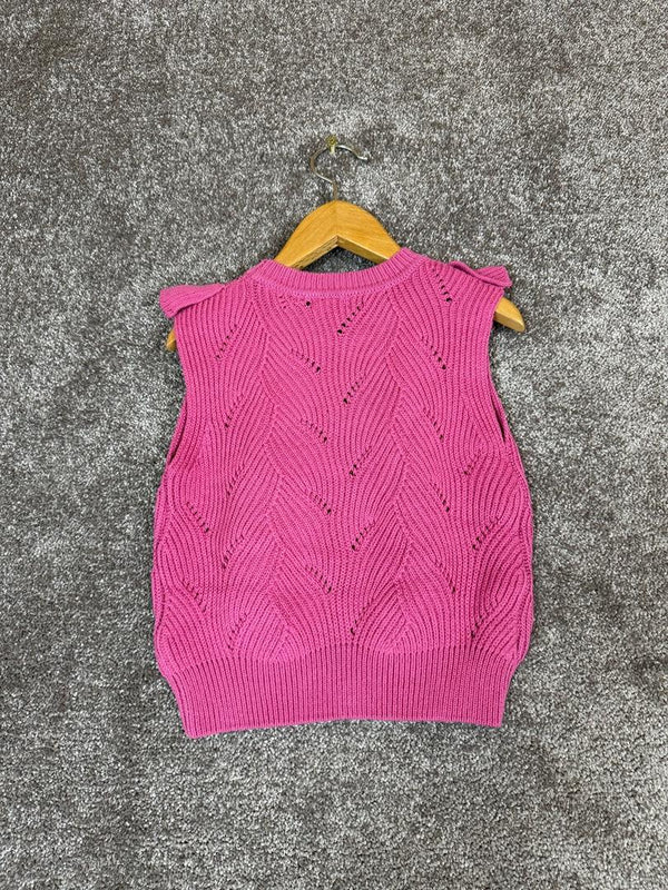 Gilet fille sans manches Ikks rose - 4 ans Réf: 0042
