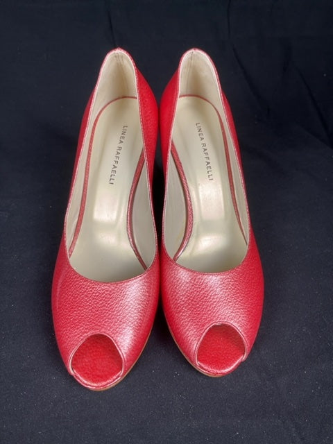 Escarpins Linea Raffaelli Rouge - 38.5 Réf: C142