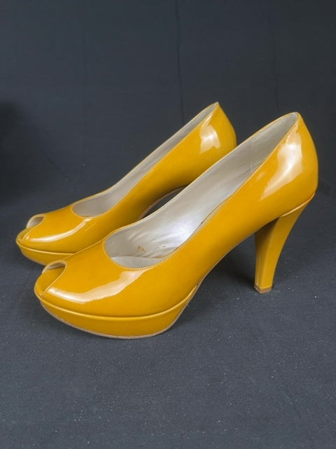 Escarpins Linea Raffaelli Jaune - 39.5 Réf: C061 Image secondaire du produit