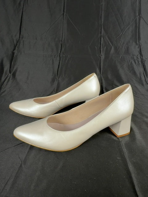 Escarpins Fiarucci blanches - Taille 41 Réf: 187
