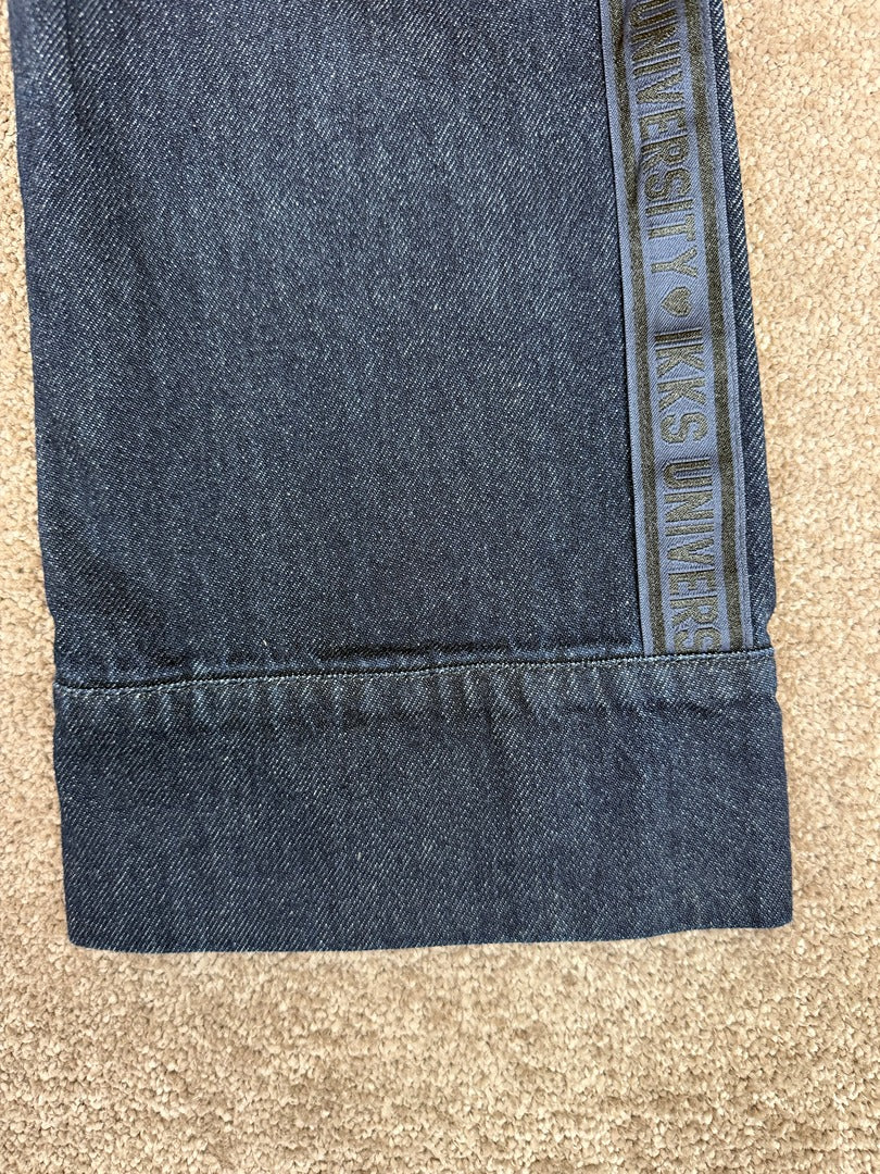 Jean large Ikks bleu - 8a Réf: 179