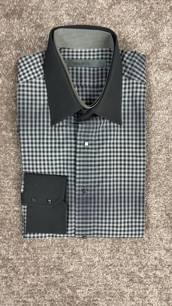 Chemise Karl Lagerfeld noire - 40 Réf: 0375 Image principale du produit
