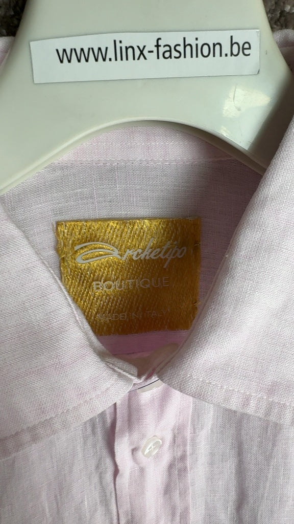 Chemise Archetipo rose - 40 Réf: 0370
