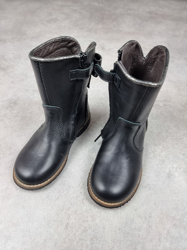 Bottes fille Clic! noires - Pointure 25 C020