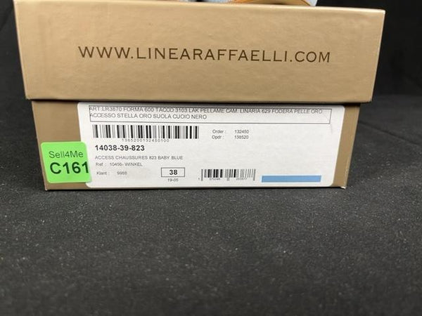 Escarpins Linea Raffaelli Bleu Clair - 38.5 Réf: C161