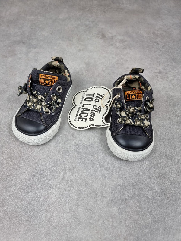 Baskets bébé Converse noir - Pointure 19 C025