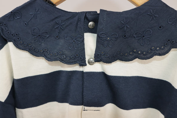 Tee-shirt manches longues Ikks marine - 10 ans Réf: 054