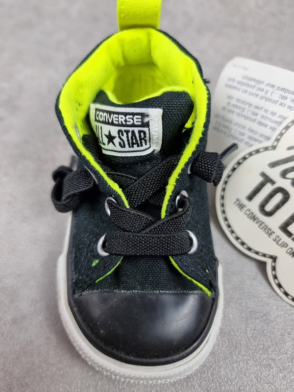 Baskets Converse noires - Pointure 19 C027