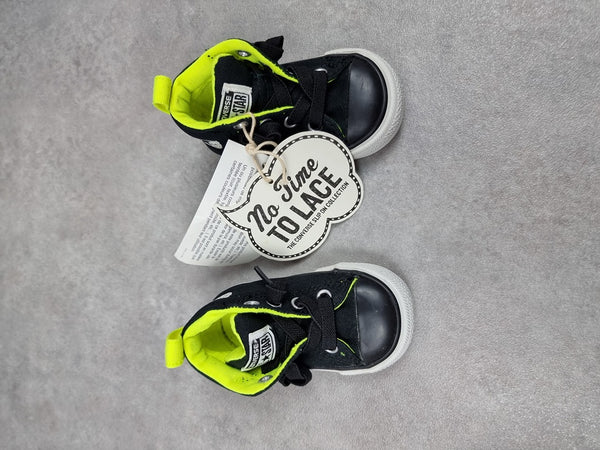 Baskets Converse noires - Pointure 19 C027
