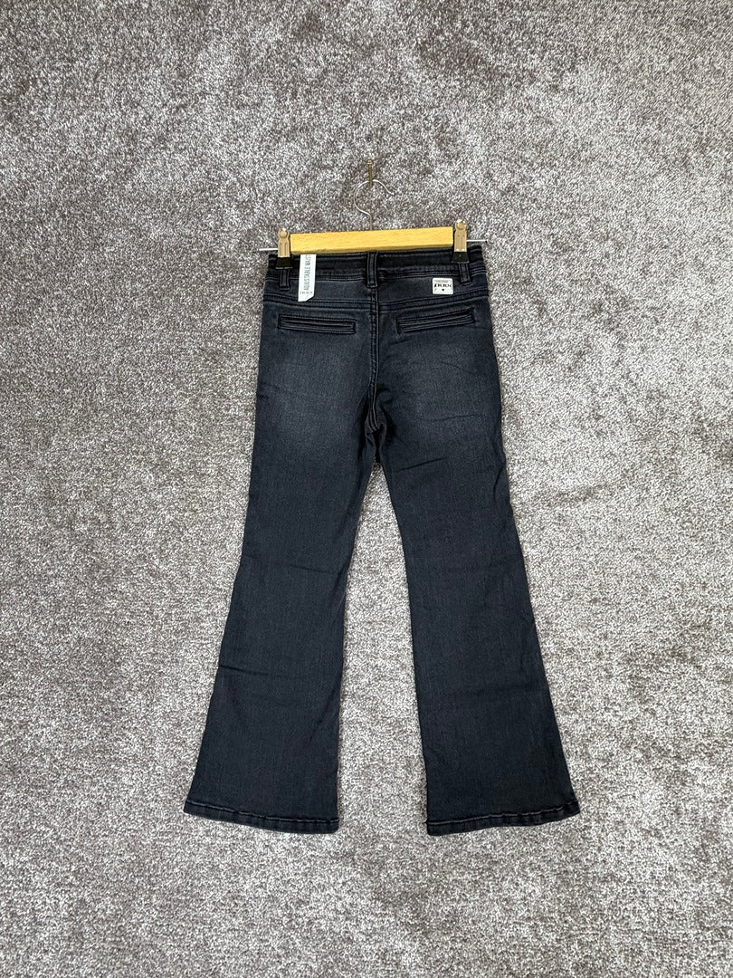 Jean flare fille Ikks noir - 8 ans Réf: 170
