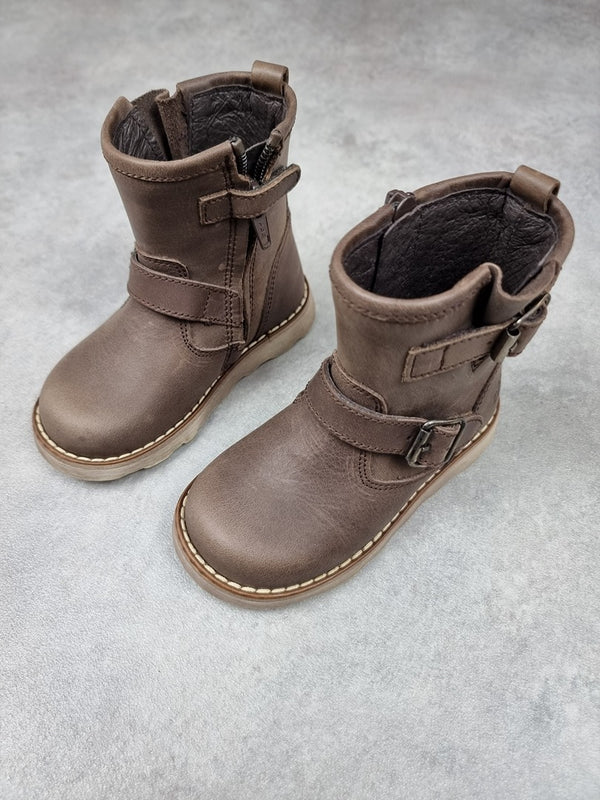 Bottes enfant Clic! marron - Pointure 23 C012
